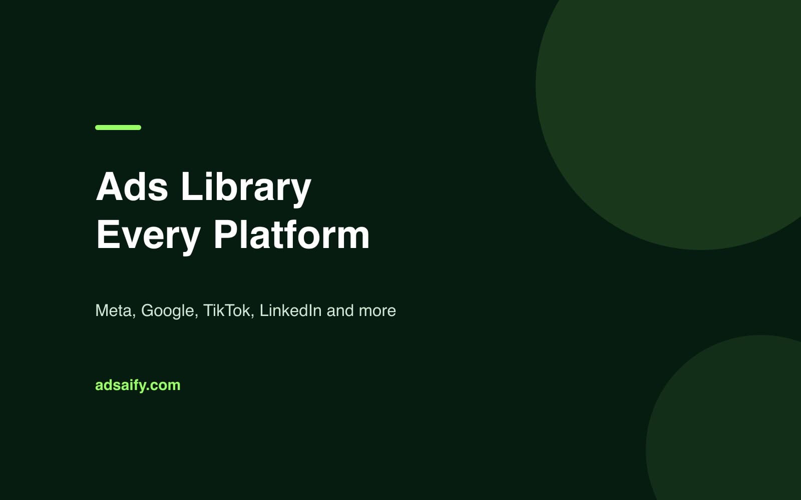 Ads Library Nedir? Tüm Reklam Kütüphaneleri (Meta, Google, TikTok, LinkedIn)