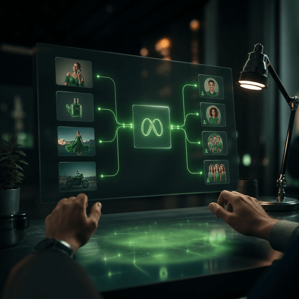 Utilizing AI in Facebook and Instagram Ad Creation Processes